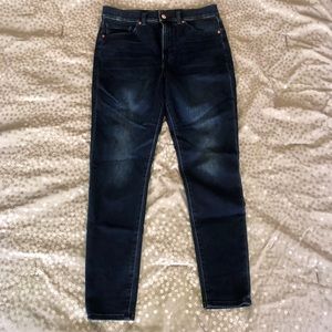 Express Dark Wash Skinny Jeans Size 10R